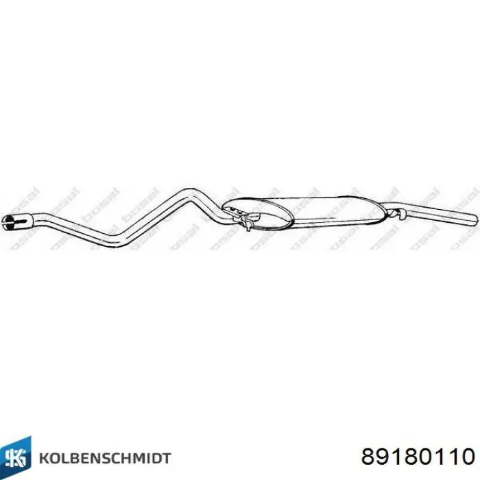 Гильза поршневая Kolbenschmidt 89180110 цена, от 40.95 USD