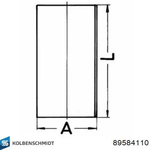 5873000 Yenmak Поршневая гильза