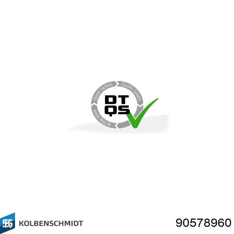 90578960 Kolbenschmidt Комплект поршневой (поршень+гильза)