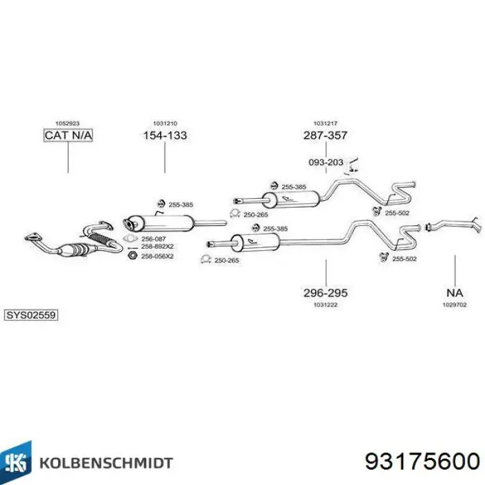 93175600 Kolbenschmidt 