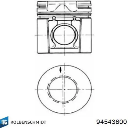  94543600 Kolbenschmidt