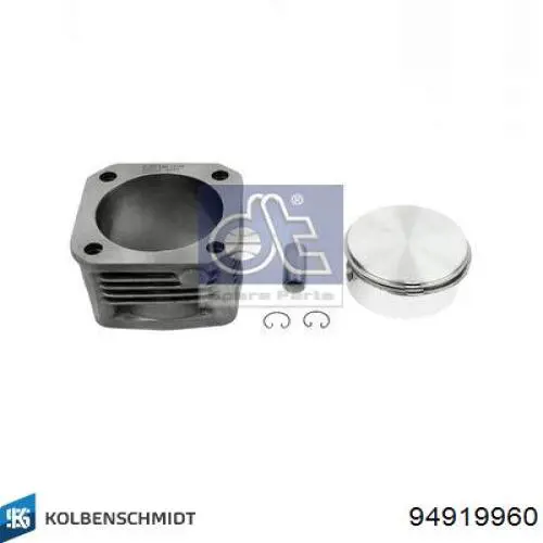 Поршневой комплект компрессора (поршень+гильза) (TRUCK) Kolbenschmidt 94919960