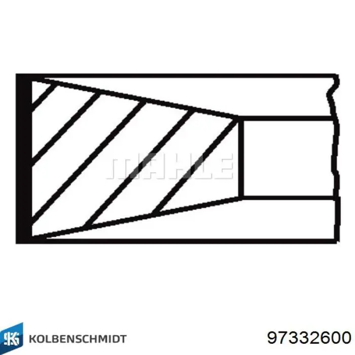 Поршень на 1 цилиндр 1026632000 Chrysler