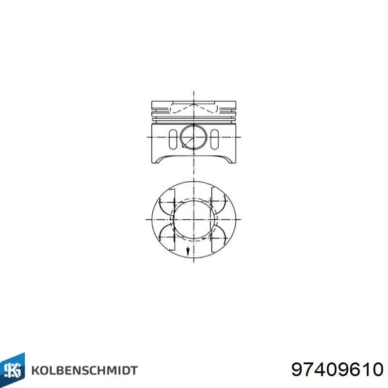 97409610 Kolbenschmidt