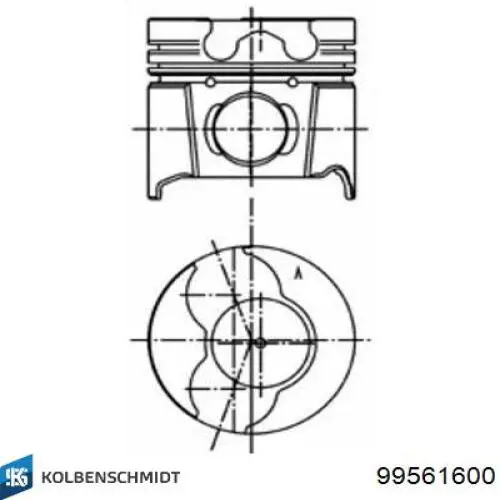 99561600 Kolbenschmidt