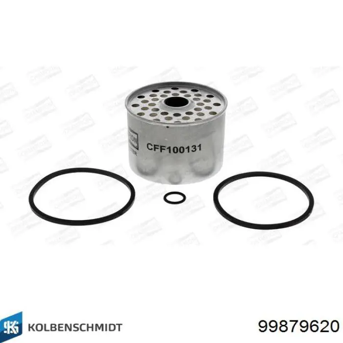 Поршень в комплекте на 1 цилиндр, 3-й ремонт (+0,60) 0399901 Mahle Original