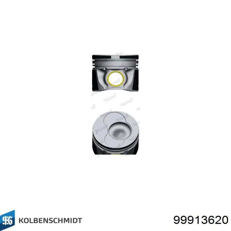 Купить 99913621 Kolbenschmidt Поршень в сборе