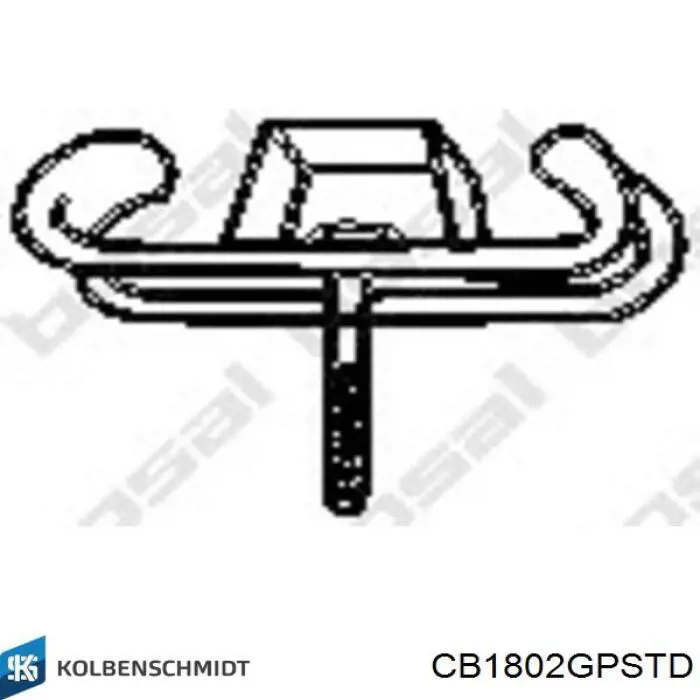 Вкладыши шатунные CB1802GPSTD Kolbenschmidt