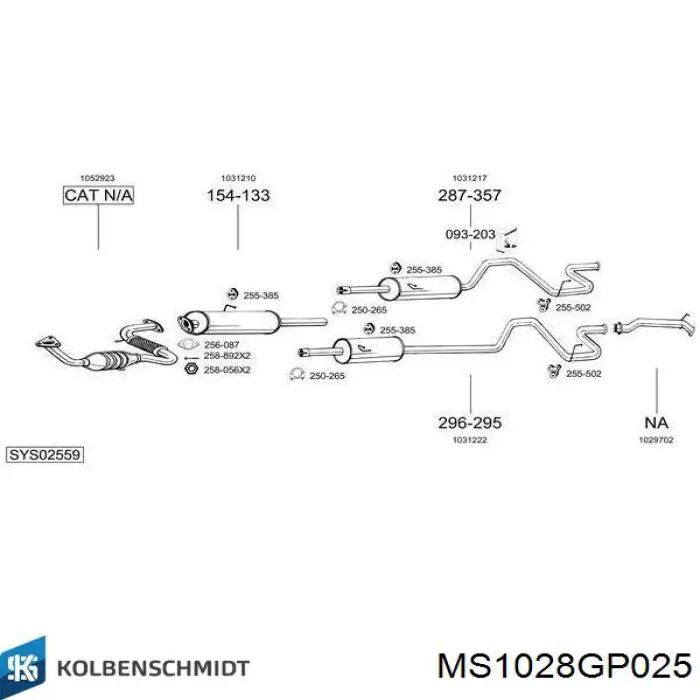  MS1028GP025 Kolbenschmidt