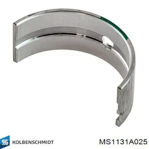 MS1131A025 Kolbenschmidt вкладыши коленвала коренные, комплект, 1-й ремонт (+0,25)