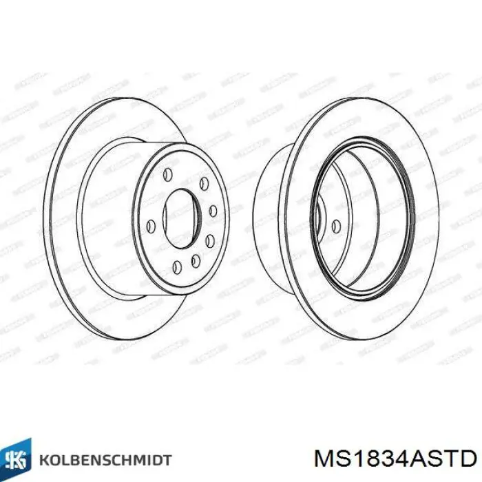 Купить MD326349 Chrysler Вкладыши коленвала, коренные, комплект, стандарт (STD)
