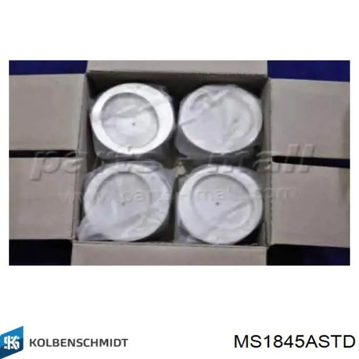 Вкладыши коленвала коренные, стандарт (STD) Kolbenschmidt MS1845ASTD цена, от 27.34 USD
