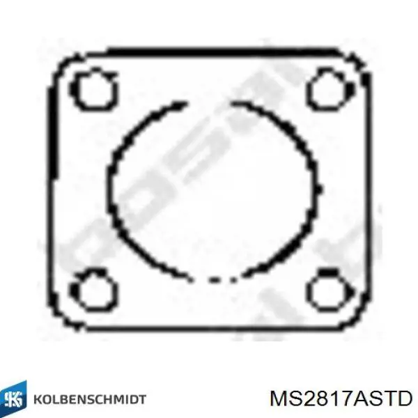 Вкладыши коленвала коренные, стандарт (STD) Kolbenschmidt MS2817ASTD цена, от 23.69 USD