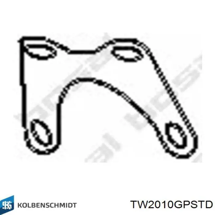 Упорное полукольцо коленчатого вала, компект NDC TW2010GPSTD цена, от 8.73 USD