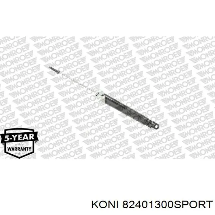 82401300SPORT Koni amortecedor traseiro