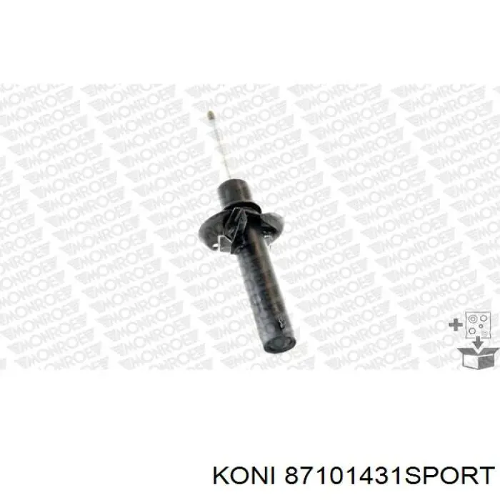 Стойка передняя на Skoda Octavia II A5 1Z3