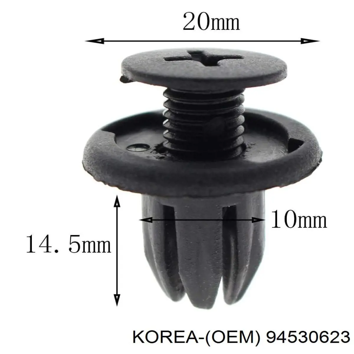 Пистон крепления переднего бампера 94530623 Korea (oem)