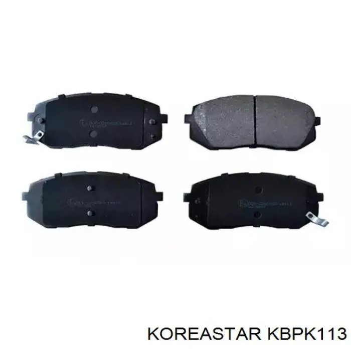 Купить KBPK113 Koreastar Колодки тормозные