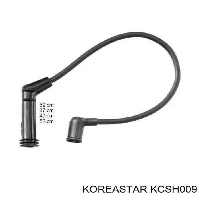 Провода высоковольтные, комплект Koreastar KCSH009
