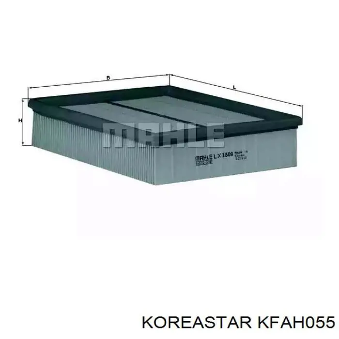 Элемент воздушного фильтра Koreastar KFAH055 цена, от 5.12 USD