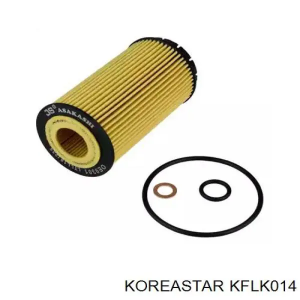 Фильтр масляный Koreastar KFLK014