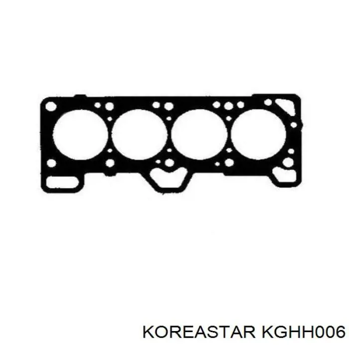 Прокладка головки блока цилиндров (ГБЦ) Koreastar KGHH006