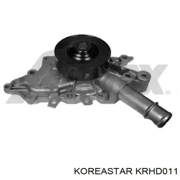 Шланг (патрубок) радиатора охлаждения верхний Koreastar KRHD011