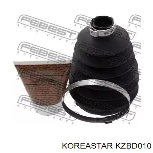 Пыльник ШРУСа передней полуоси наружный Koreastar KZBD010