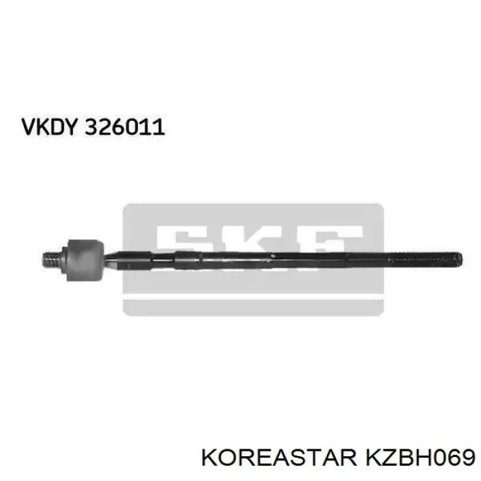 Пыльник рулевого механизма (рейки) Koreastar KZBH069