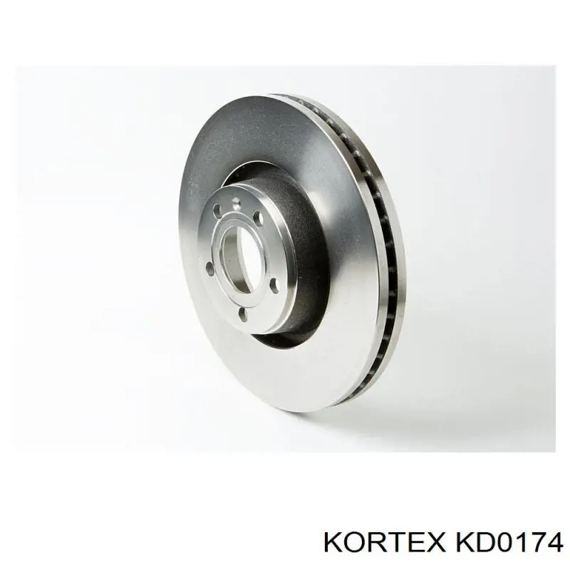 KD0174 Kortex диск тормозной передний