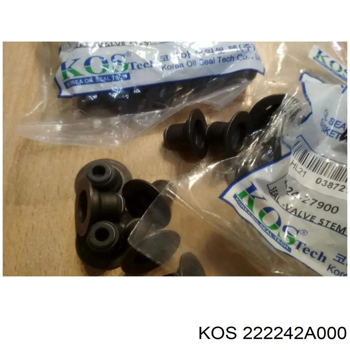 Маслосъемный сальник клапана впуск/выпуск KOS 222242A000 цена, от 1.41 USD