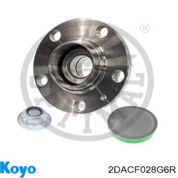 Ступицы задних колес Koyo 2DACF028G6R цена, от 40.89 USD