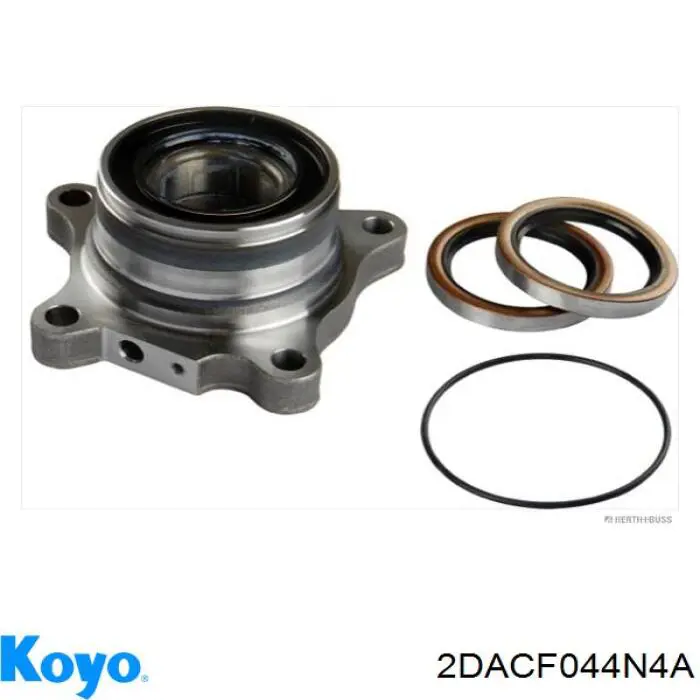 2DACF044N4A Koyo Ступица задняя левая