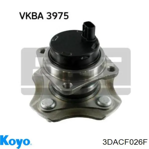 Ступицы задних колес Koyo 3DACF026F цена, от 73.11 USD