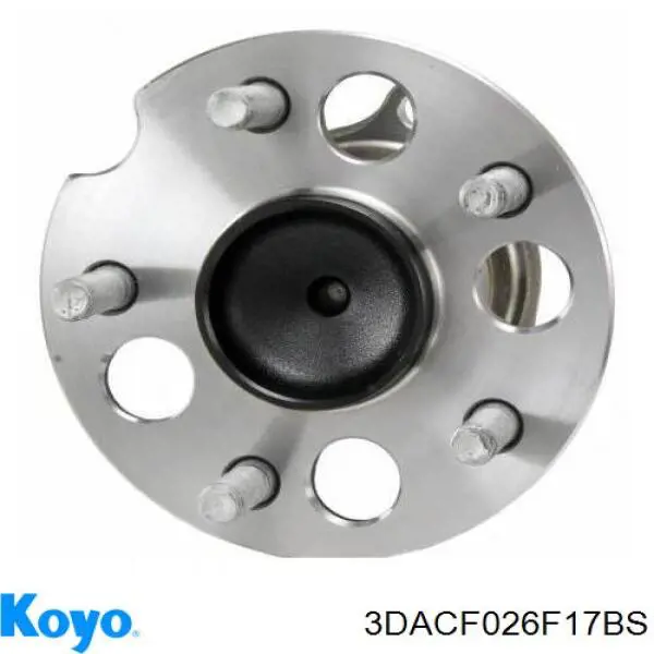 Ступицы задних колес Koyo 3DACF026F17BS цена, от 72.94 USD