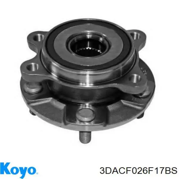 3DACF026F17BS Koyo Ступица задняя