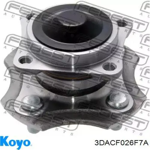 Ступицы задних колес Koyo 3DACF026F7A цена, от 44.04 USD