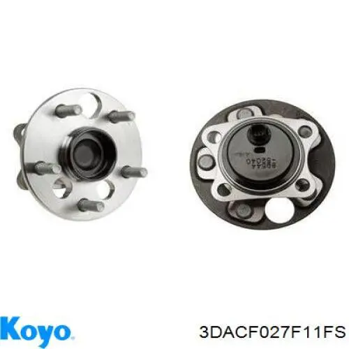 Купить 3DACF027F11FS Koyo Задняя шпиндель