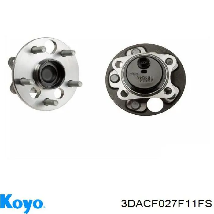3DACF027F11FS Koyo Ступица задняя