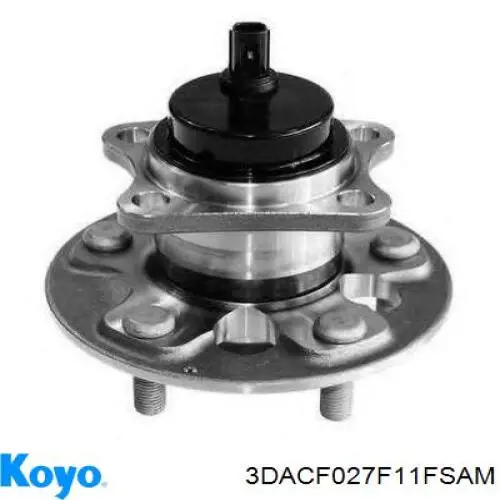 3DACF027F11FSAM Koyo cubo traseiro