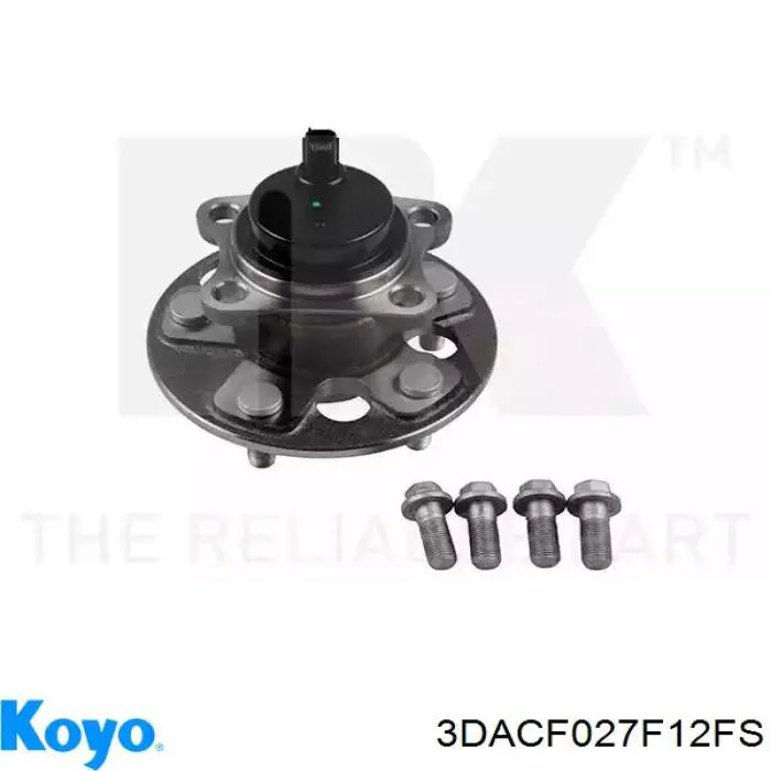 Задняя ступица 3DACF027F12FS Koyo