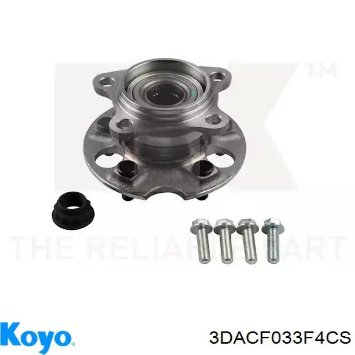 Купить 3DACF033F4CS Koyo Ступица задняя правая