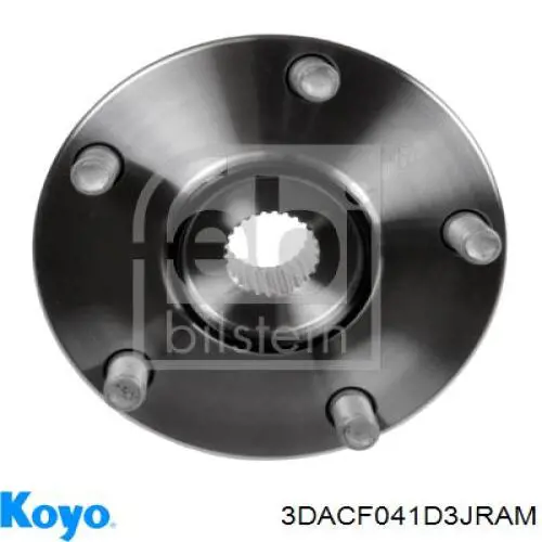 3DACF041D3JRAM Koyo Ступица колеса передняя