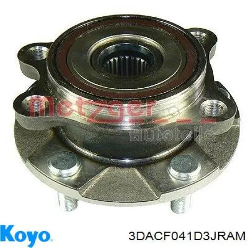 Ступицы передних колес Koyo 3DACF041D3JRAM цена, от 81.60 USD