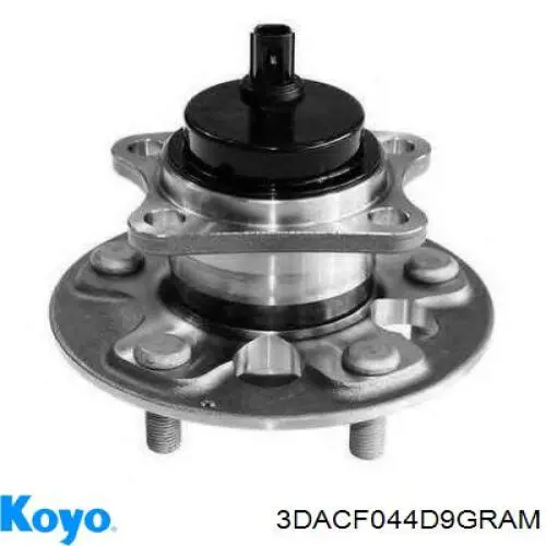 3DACF044D9GRAM Koyo Ступица задняя