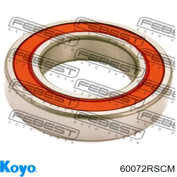 Подшипник полуоси переднего моста Koyo 60072RSCM цена, от 5.96 USD