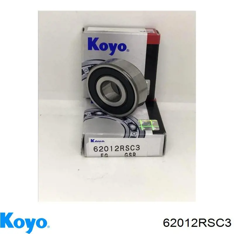 62012RSC3 Koyo подшипник генератора