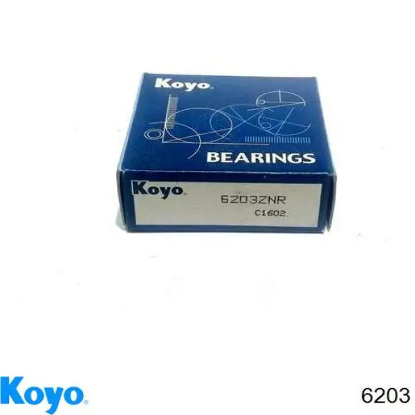 6203 Koyo Подшипник для генератора