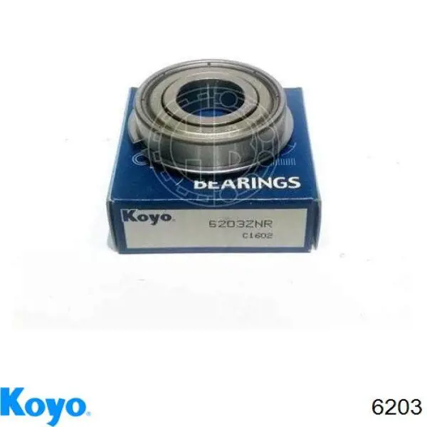 Подшипник привода генератора Koyo 6203 цена, от 3.17 USD
