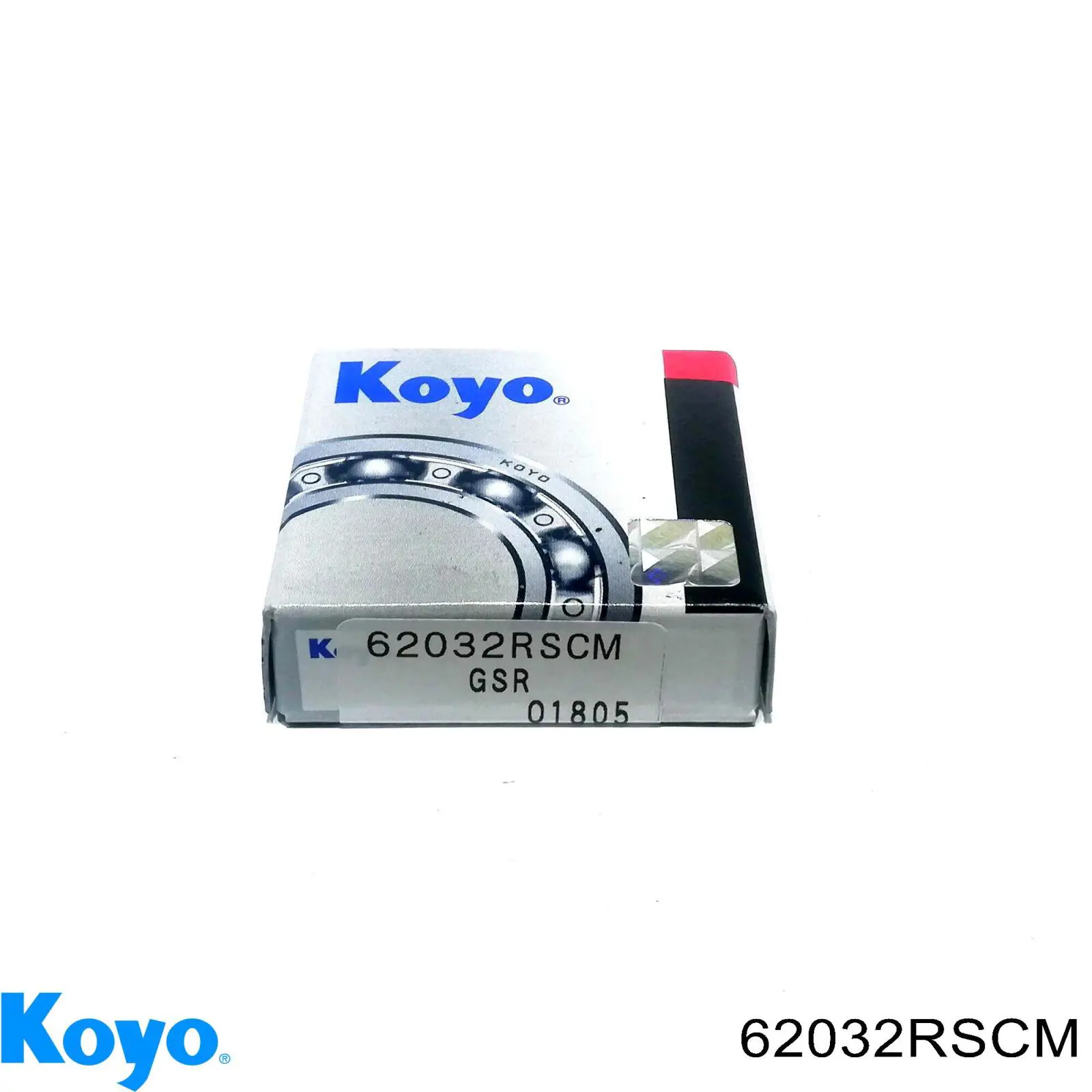 62032RSCM Koyo rolamento de suporte da árvore primária da caixa de mudança (rolamento de centragem de volante)
